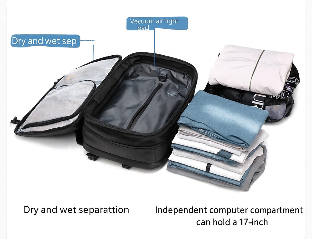 Aircore - Zaino da Viaggio Compressibile